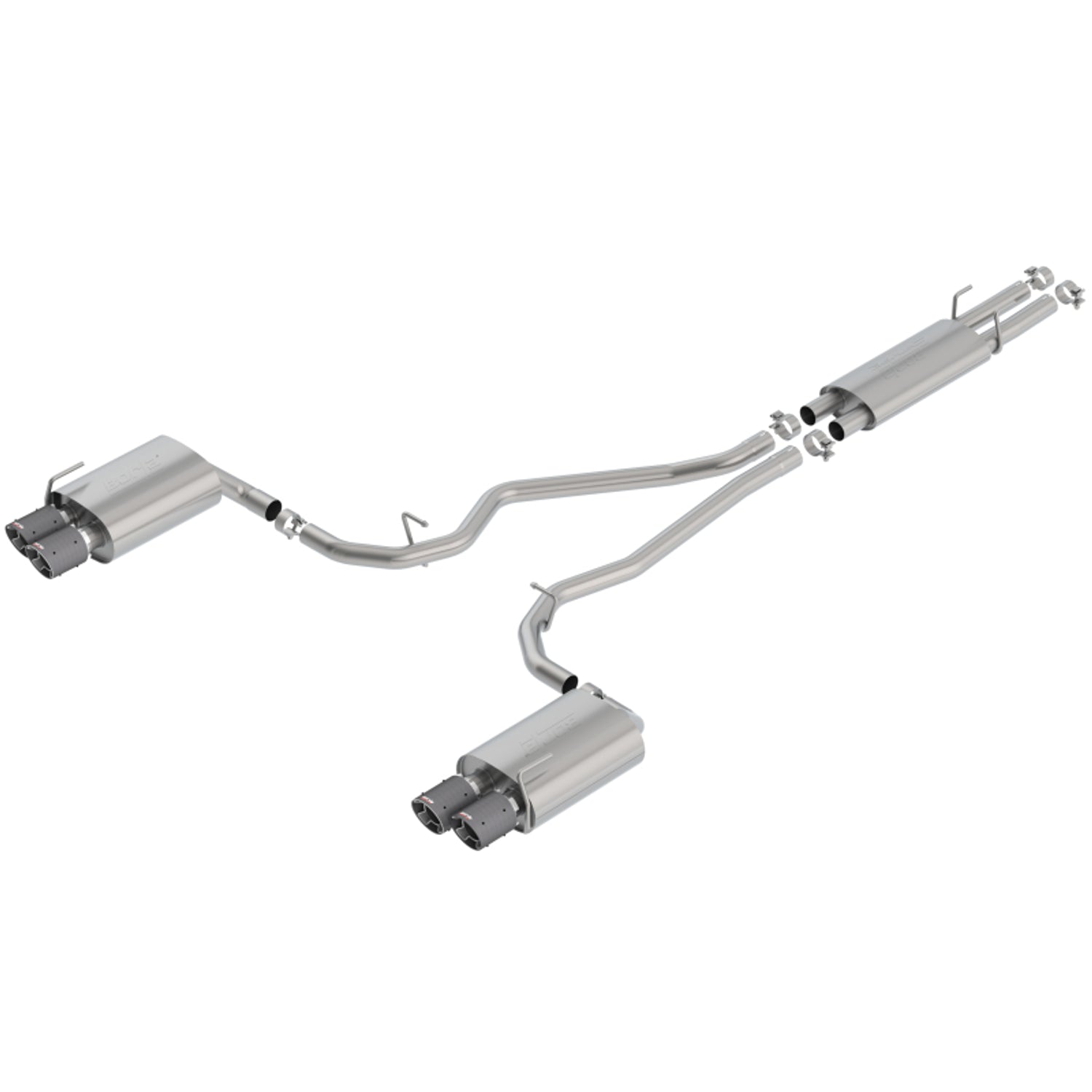 S-Type Cat-Back Exhaust System <br> 20-25 Ford Explorer 3L V6