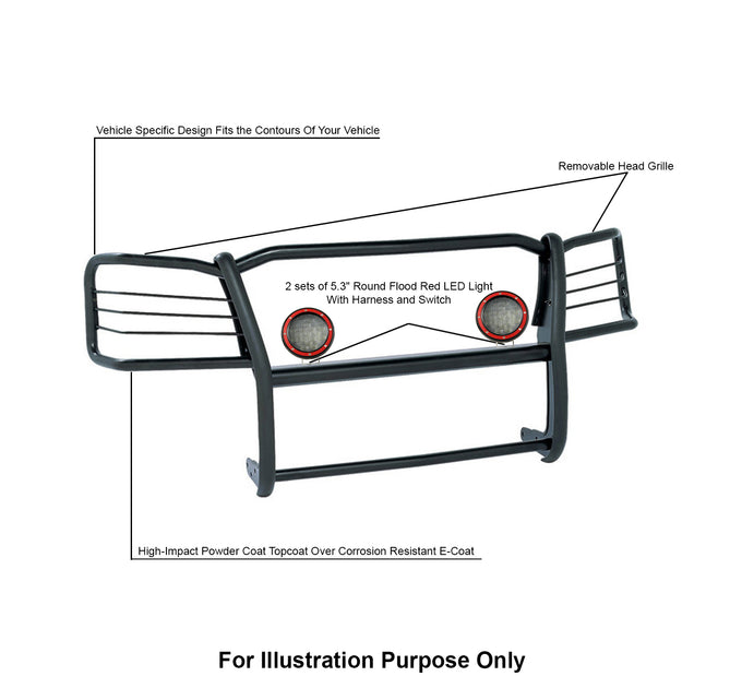Grille Guard Kit <br>98-04 Chevy S-10 Blazer