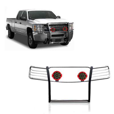 Grille Guard Kit <br>07-13 Chevy Silverado 1500