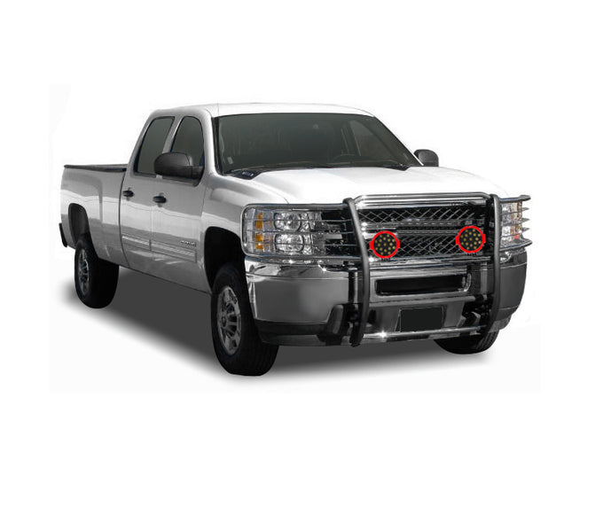 Grille Guard Kit <br>07-13 Chevy Silverado 1500