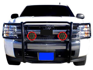 Grille Guard Kit <br>07-13 Chevy Avalanche, 07-14 Suburban 1500, Tahoe