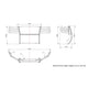 Grille Guard <br>07-13 Chevy Avalanche, 07-14 Suburban 1500, Tahoe