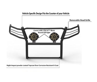 Grille Guard Kit <br>06-10 Ford Explorer