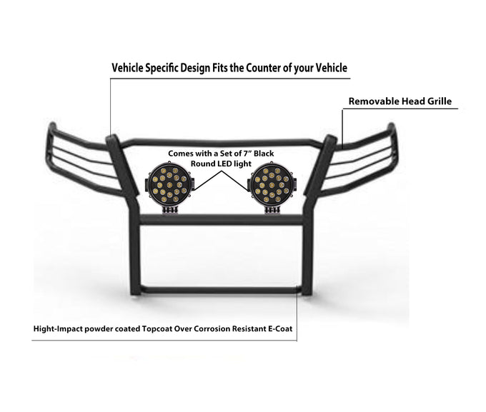 Grille Guard Kit <br>06-10 Ford Explorer