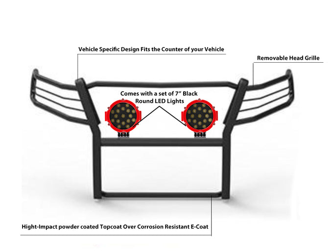 Grille Guard Kit <br>06-10 Ford Explorer