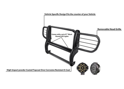 Grille Guard Kit <br>06-10 Jeep Commander