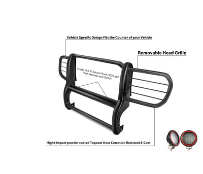 Grille Guard Kit <br>06-10 Jeep Commander