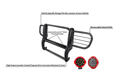 Grille Guard Kit <br>06-10 Jeep Commander