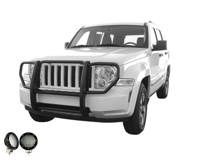 Grille Guard Kit <br>08-12 Jeep Liberty
