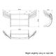 Grille Guard Kit <br>06-18 Toyota RAV4