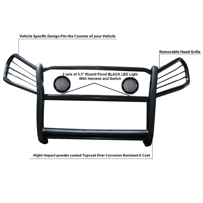Grille Guard Kit <br>06-18 Toyota RAV4
