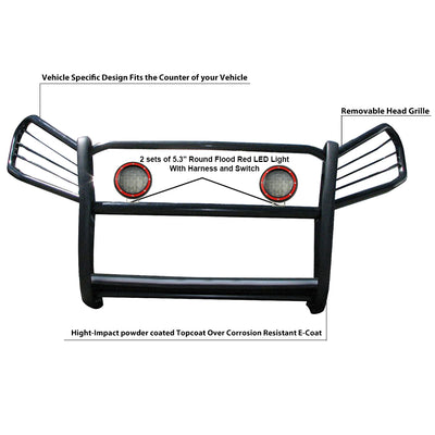 Grille Guard Kit <br>06-18 Toyota RAV4