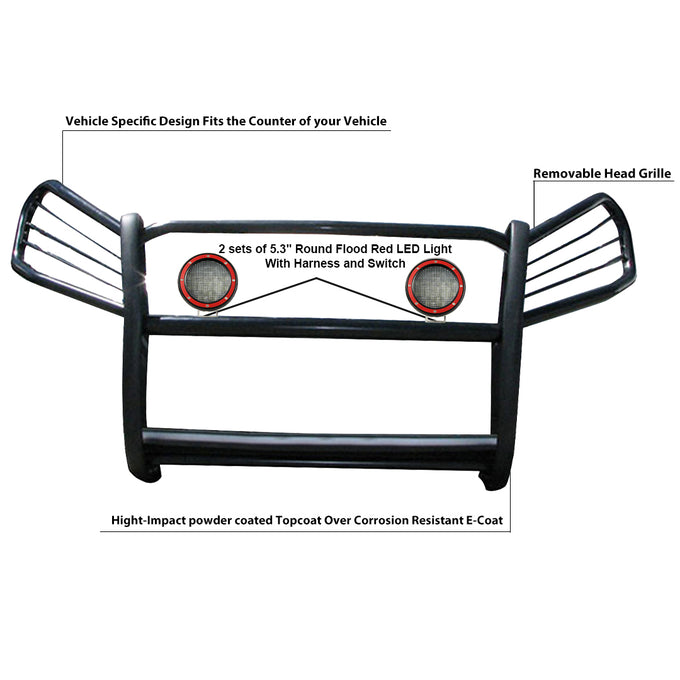 Grille Guard Kit <br>06-18 Toyota RAV4