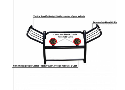 Grille Guard Kit <br>06-18 Toyota RAV4