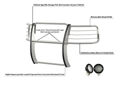 Grille Guard Kit <br>06-18 Toyota RAV4