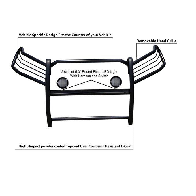 Grille Guard Kit <br>19-23 Toyota RAV4