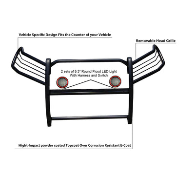 Grille Guard Kit <br>19-23 Toyota RAV4