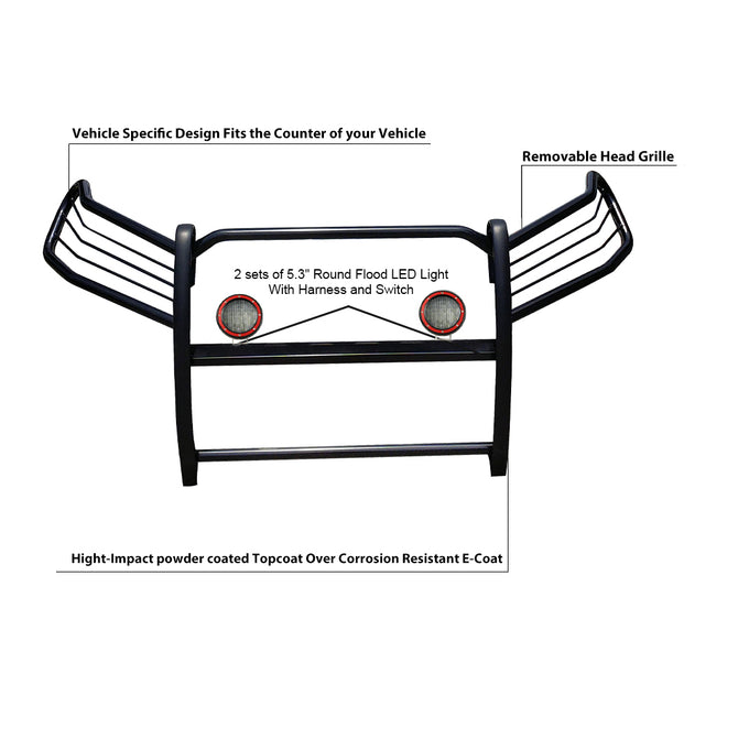 Grille Guard Kit <br>19-23 Toyota RAV4