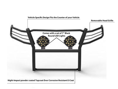 Grille Guard Kit <br>16-23 Toyota Tacoma