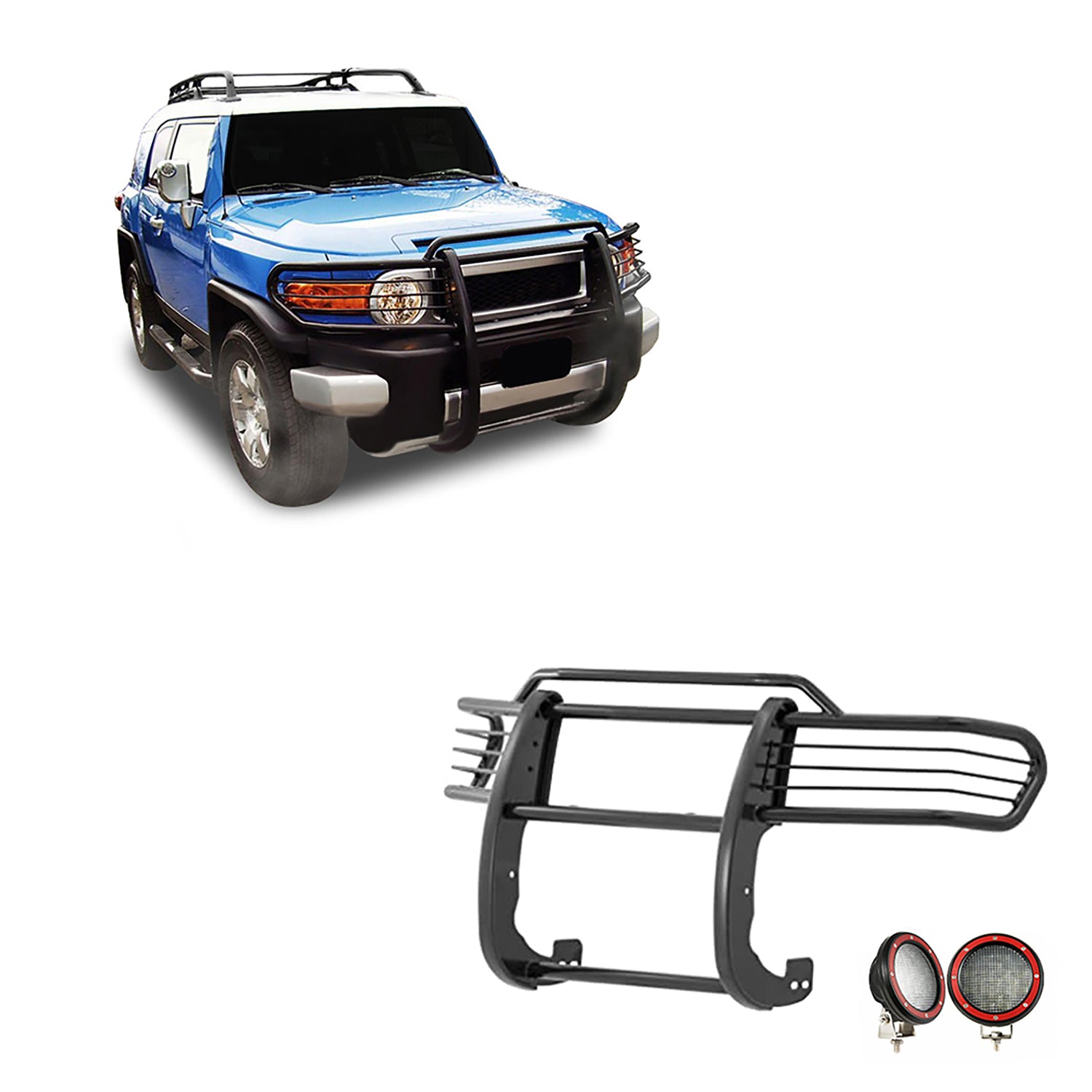 Grille Guard Kit <br>07-14 Toyota FJ Cruiser