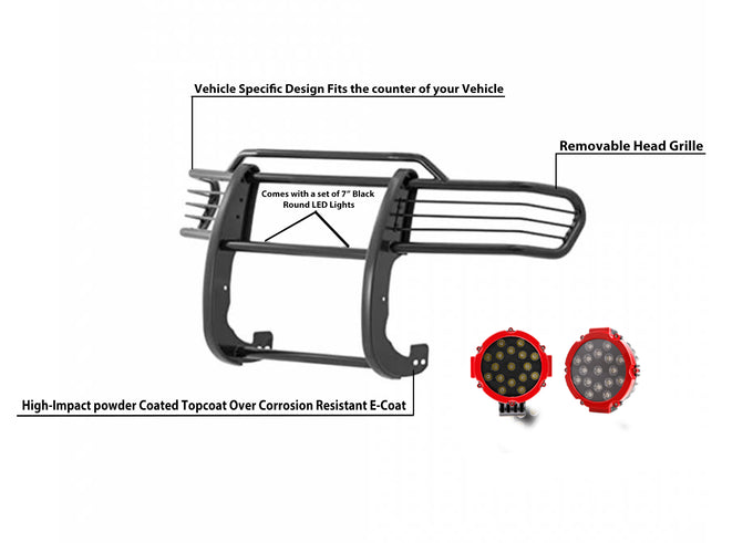 Grille Guard Kit <br>07-14 Toyota FJ Cruiser