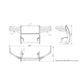 Grille Guard Kit <br>08-22 Toyota Sequoia, 07-21 Tundra