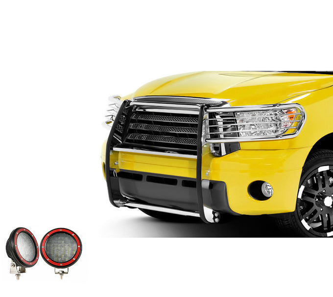 Grille Guard Kit <br>08-22 Toyota Sequoia, 07-21 Tundra