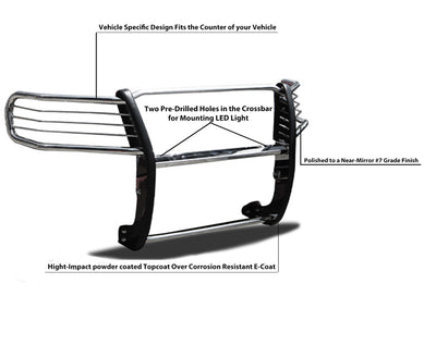Grille Guard <br>08-22 Toyota Sequoia, 07-21 Tundra