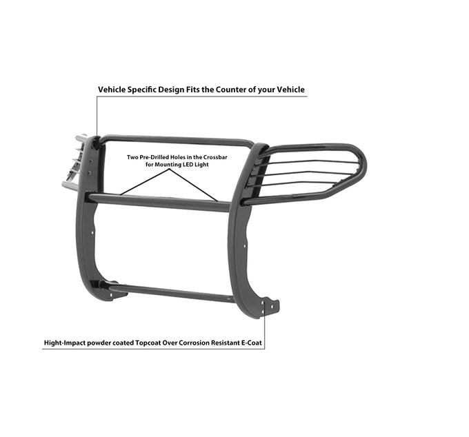 Grille Guard <br>05-21 Nissan Frontier, 05-07 Pathfinder