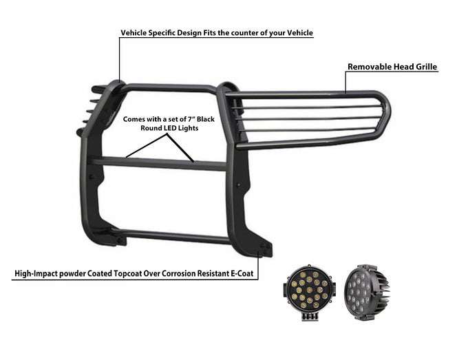 Grille Guard Kit <br>13-18 Nissan Pathfinder