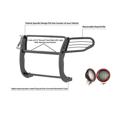 Grille Guard Kit <br>05-15 Nissan Xterra
