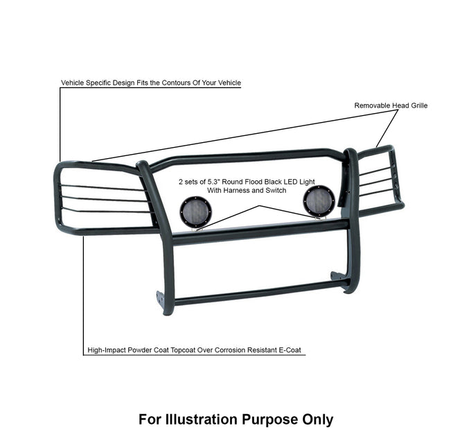 Grille Guard Kit <br>03-08 Honda Element