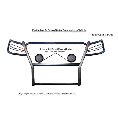 Grille Guard Kit <br>07-09 Dodge sprinter, Freightliner 2500, 3500
