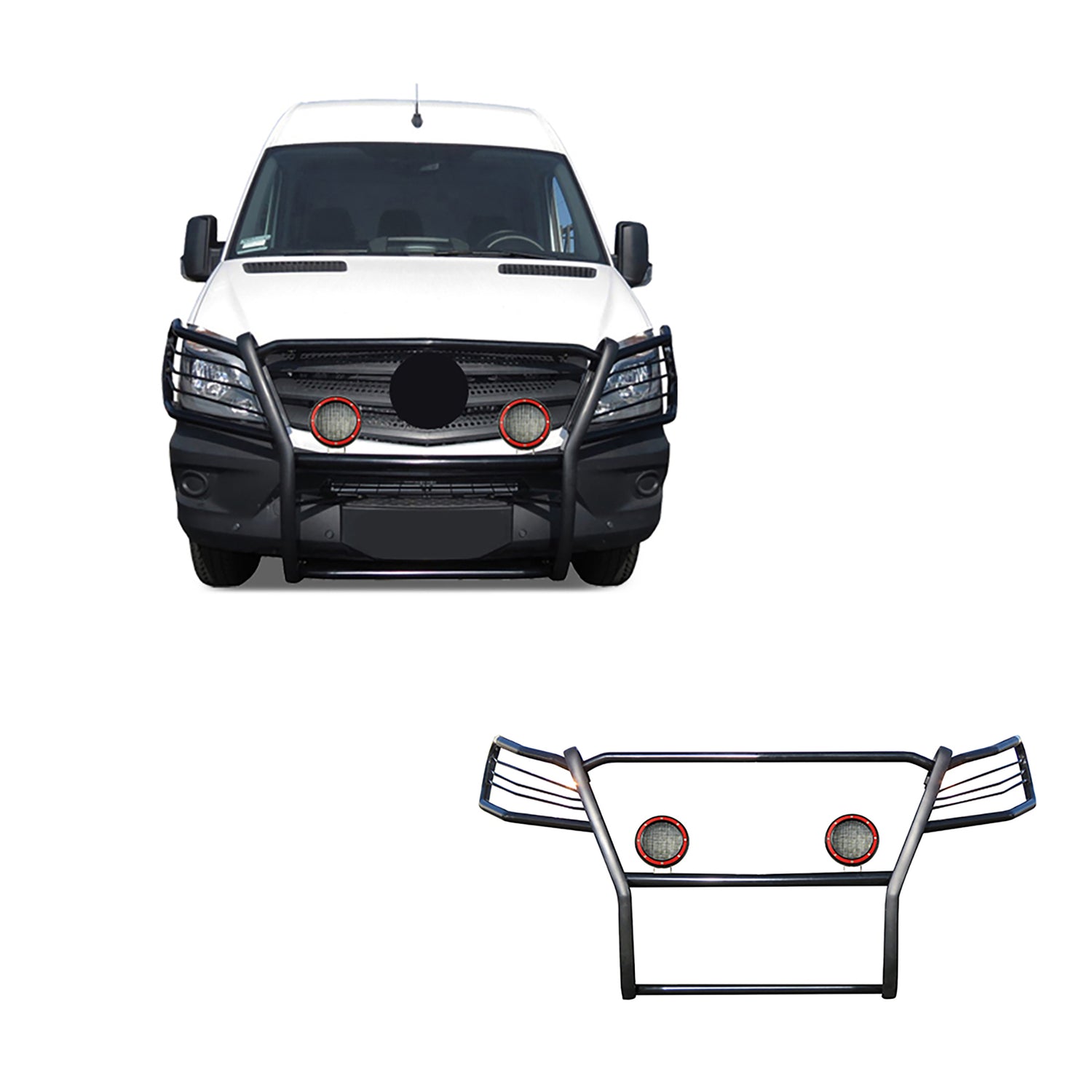 Grille Guard Kit <br>07-09 Dodge sprinter, Freightliner 2500, 3500
