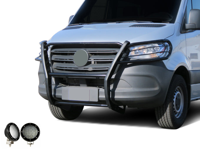 Grille Guard Kit <br>19-24 Mercedes-Benz Sprinter 1500, 2500, 3500 , 4500