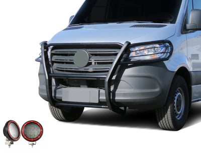 Grille Guard Kit <br>19-24 Mercedes-Benz Sprinter 1500, 2500, 3500 , 4500