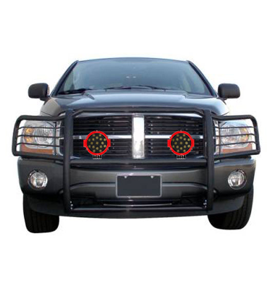 Grille Guard Kit <br>03-05 Dodge Ram 1500, 03-05 2500, 03-05 3500