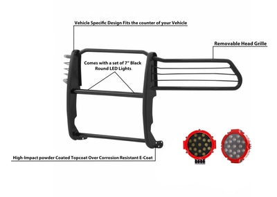 Grille Guard Kit <br>03-05 Dodge Ram 1500, 03-05 2500, 03-05 3500