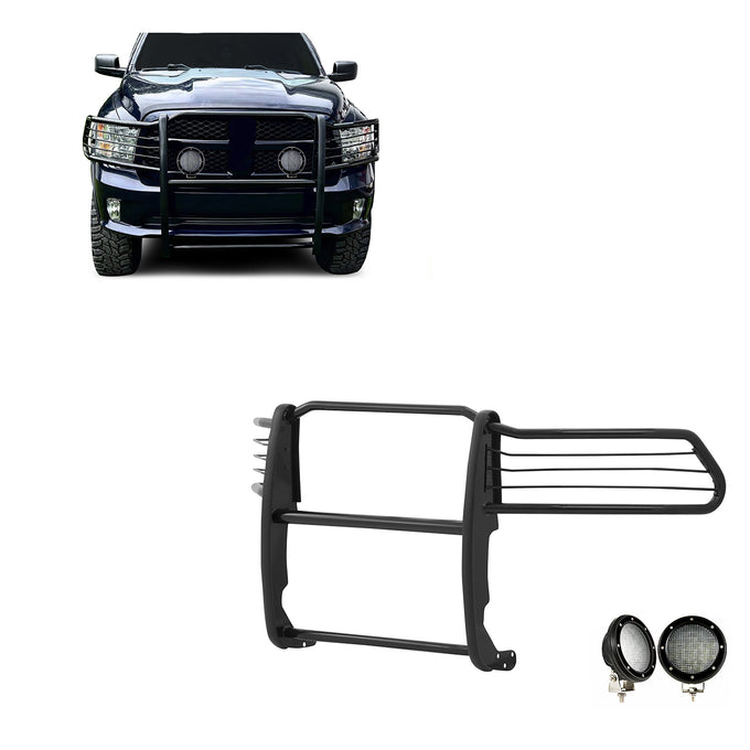Grille Guard Kit <br>09-10 Dodge Ram 1500, 11-18 1500, 19-24 1500 Classic