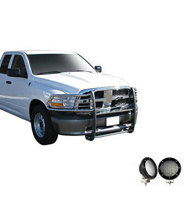 Grille Guard Kit <br>09-10 Dodge Ram 1500, 11-18 1500, 19-24 1500 Classic