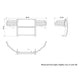 Grille Guard Kit <br>09-10 Dodge Ram 1500, 11-18 1500, 19-24 1500 Classic