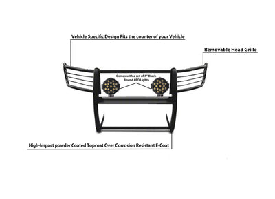 Grille Guard Kit <br>19-24 Ram 1500