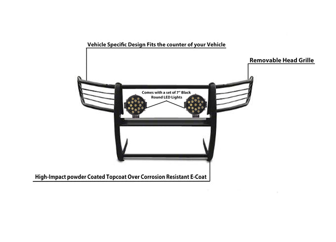 Grille Guard Kit <br>19-24 Ram 1500