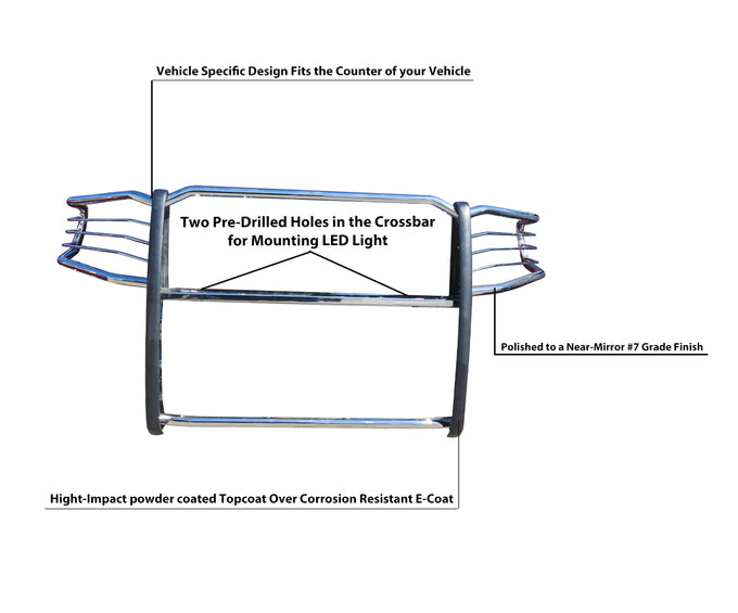 Grille Guard <br>19-24 Ram 1500