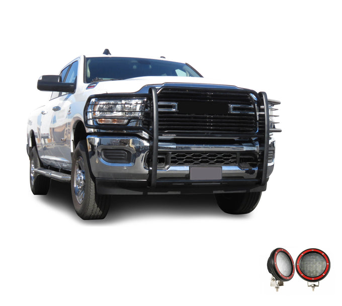 Grille Guard Kit <br>19-24 Ram 2500, 19-24 3500