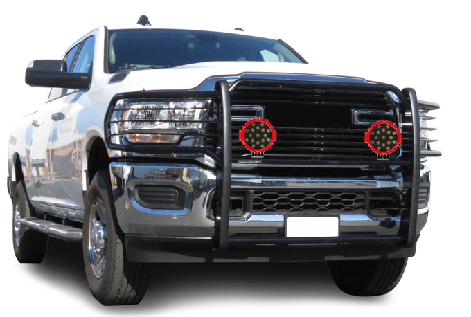Grille Guard Kit <br>19-24 Ram 2500, 19-24 3500