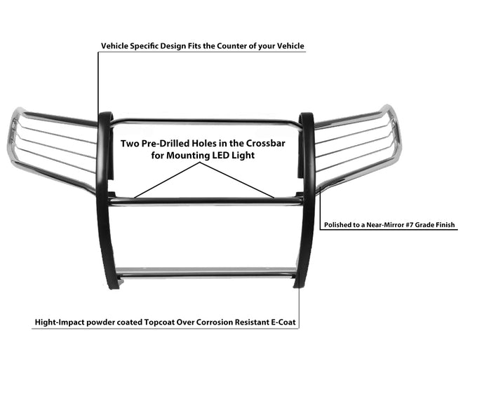 Grille Guard <br>19-24 Ram 2500, 19-24 3500
