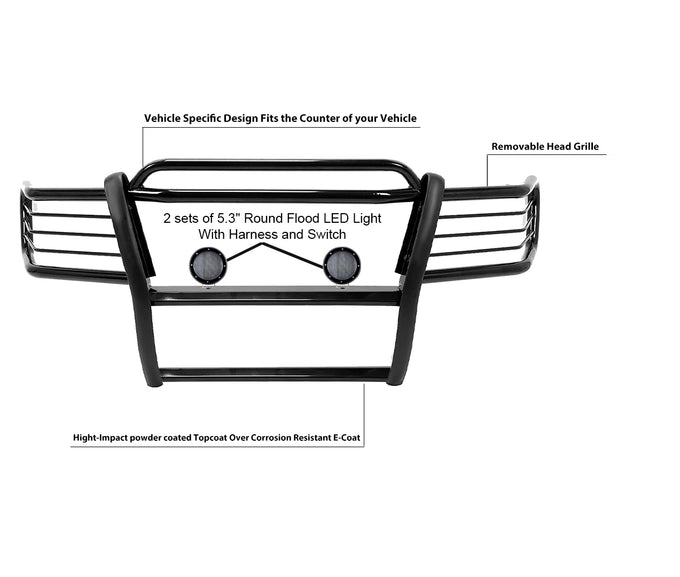 Grille Guard Kit <br>99-04 Jeep Grand Cherokee