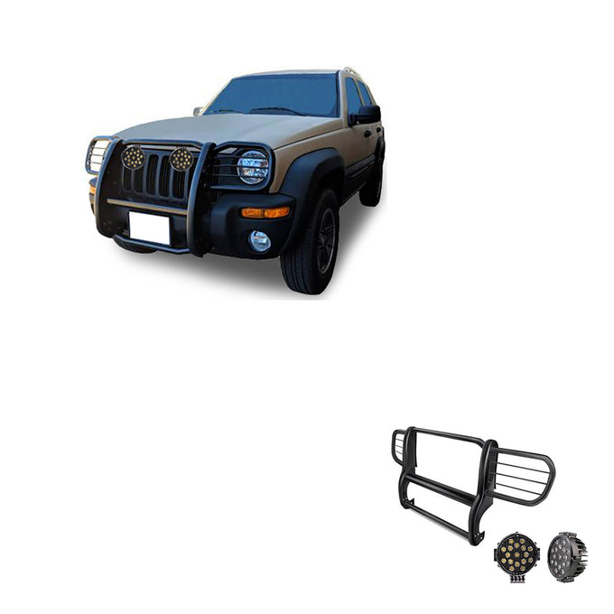 Grille Guard Kit <br>02-07 Jeep Liberty