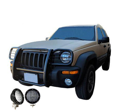 Grille Guard Kit <br>02-07 Jeep Liberty